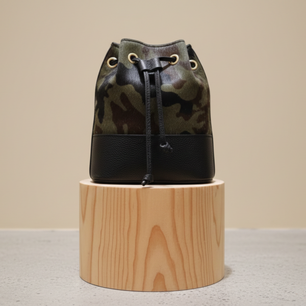 Borsa a Secchiello "Urban Camo"