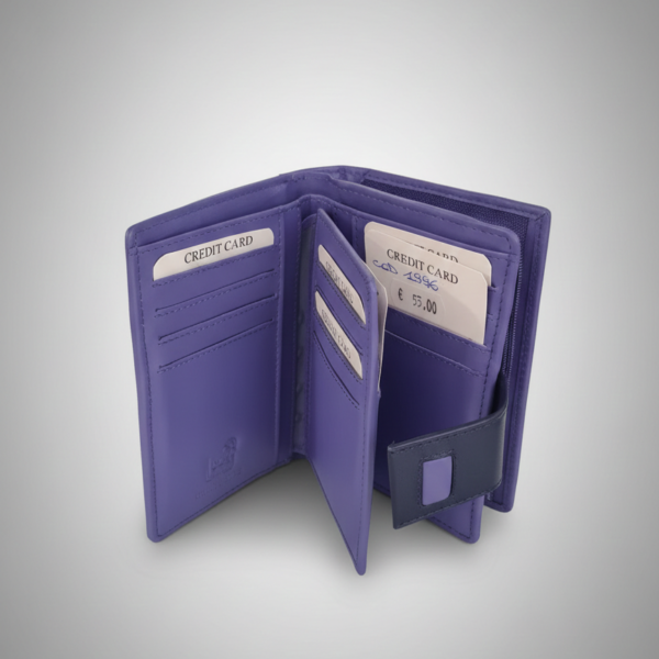 Pratiko – Portafogli Multivani con Apertura a Libro e Slot Porta Carte