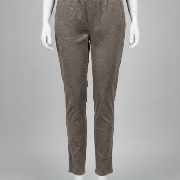 Pantalone "Soft Comfort" in Maglia Tecnica Melange con Vita Elastica