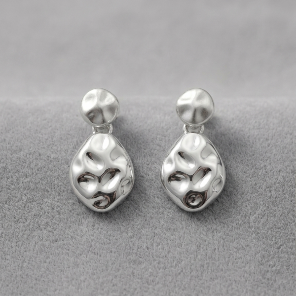 Orecchini Alex Arte Collezione Scintille – Pendenti Scultorei Placcati Argento Nickel Free