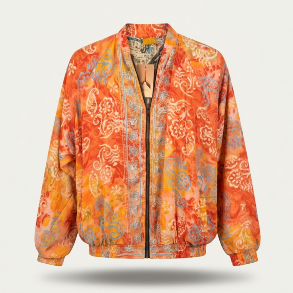 Giacca in Seta Indiana