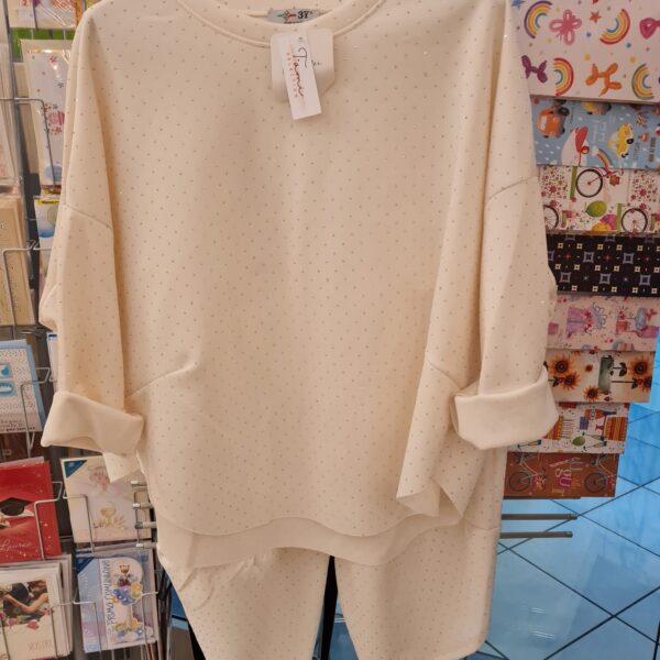 Tuta Fashion con Strass
